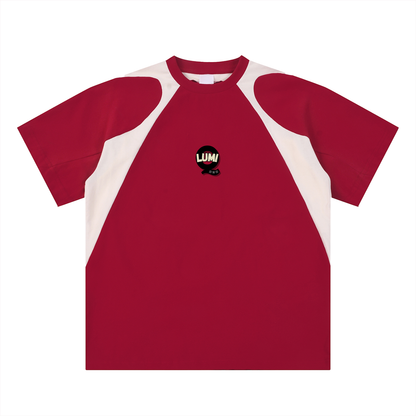 Lumique - Lumi-Q Retro Contrast Panel Tee