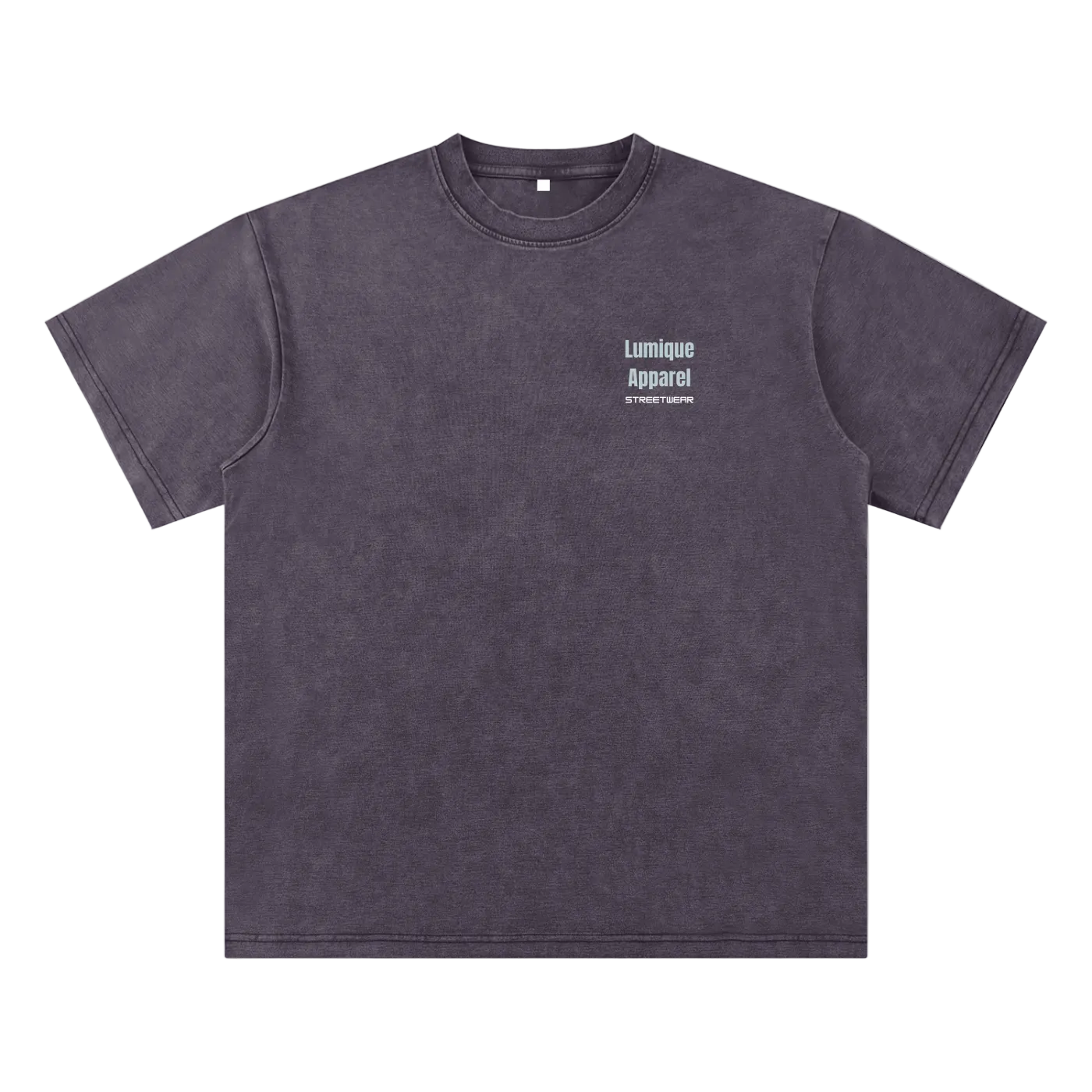 Lumique - Bamboo Slub Snow Washed T-Shirt