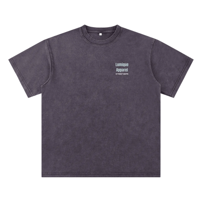 Lumique - Bamboo Slub Snow Washed T-Shirt