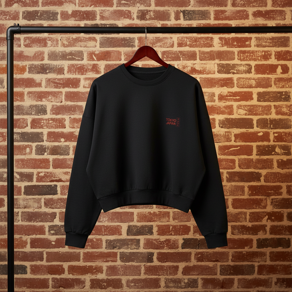 Enhanced: Lumique - Womens Cropped Sweatshirt