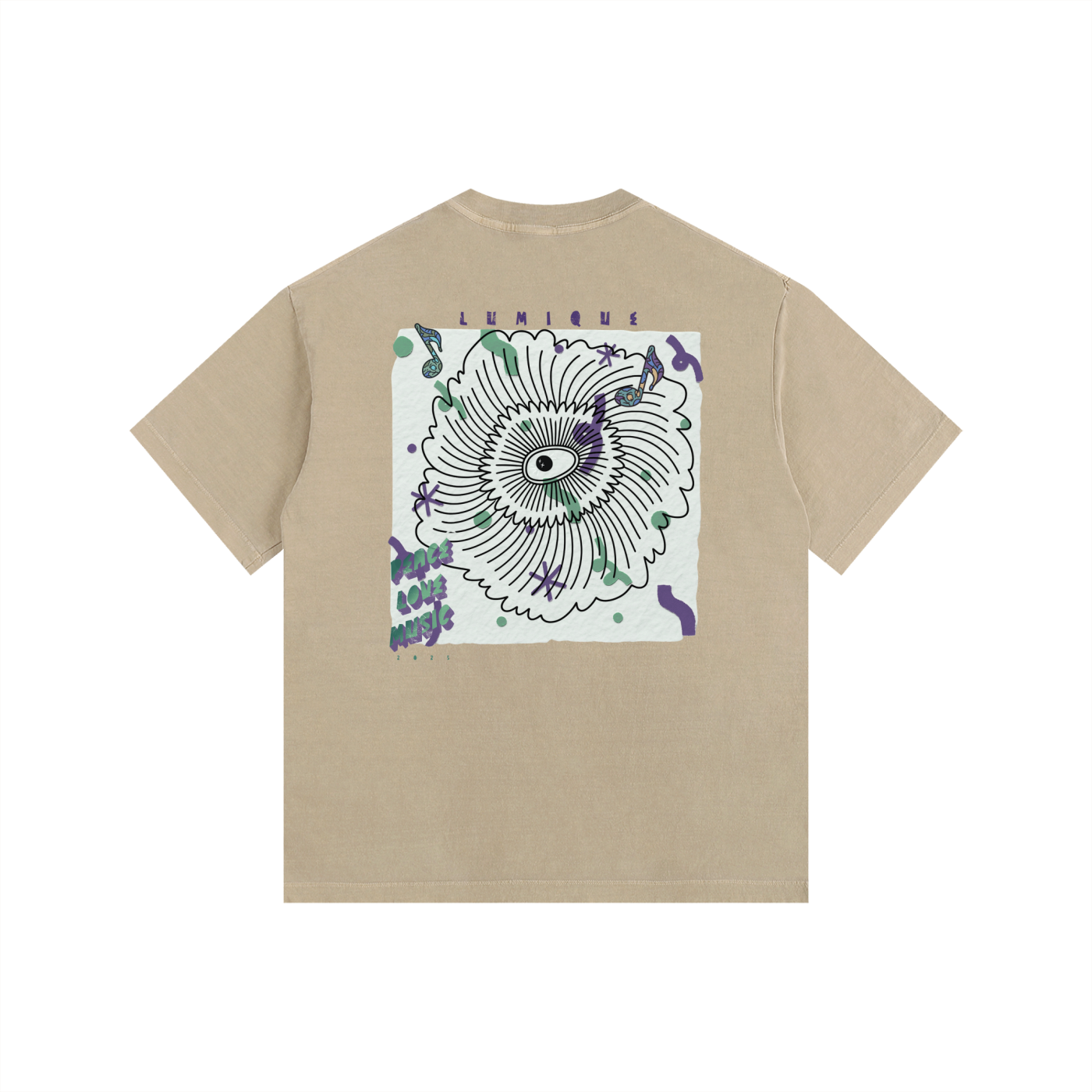 oversized, tee, washed