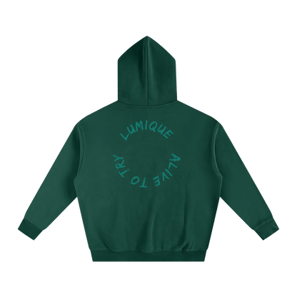 Lumique - Minimalist Heavyweight Fleece Hoodie