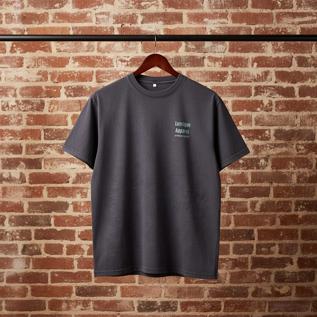 Enhanced: Lumique - Bamboo Slub Snow Washed T-Shirt