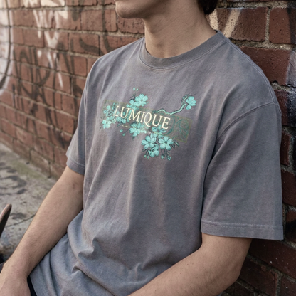 Lumique - Perennial Petal Floral Tee