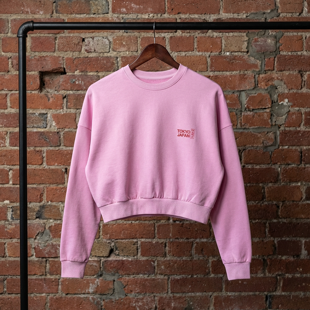 Enhanced: Lumique - Womens Cropped Sweatshirt