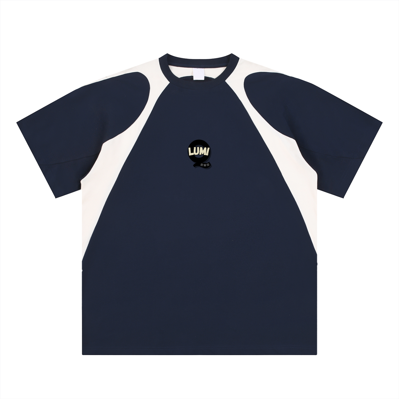 Lumique - Lumi-Q Retro Contrast Panel Tee