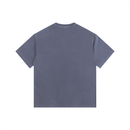 Lumique - Vintage Paris Painted Oversized Tee