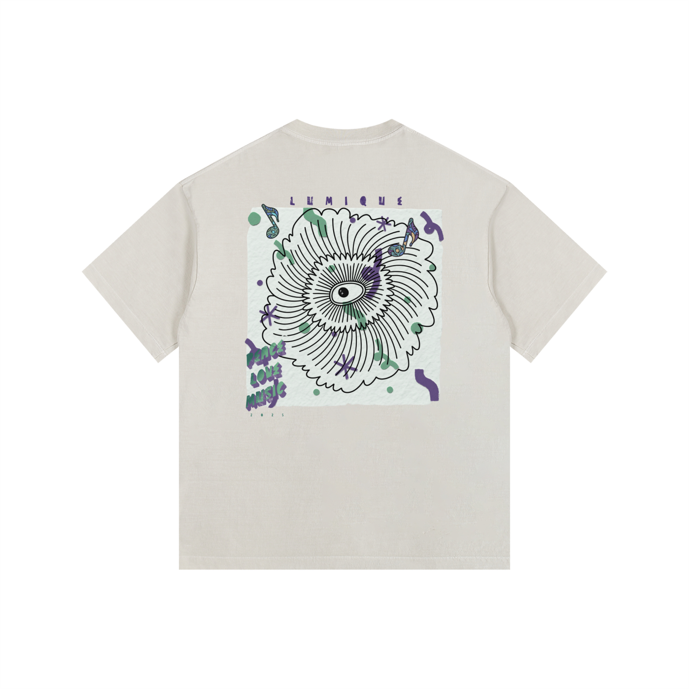 oversized, tee, washed