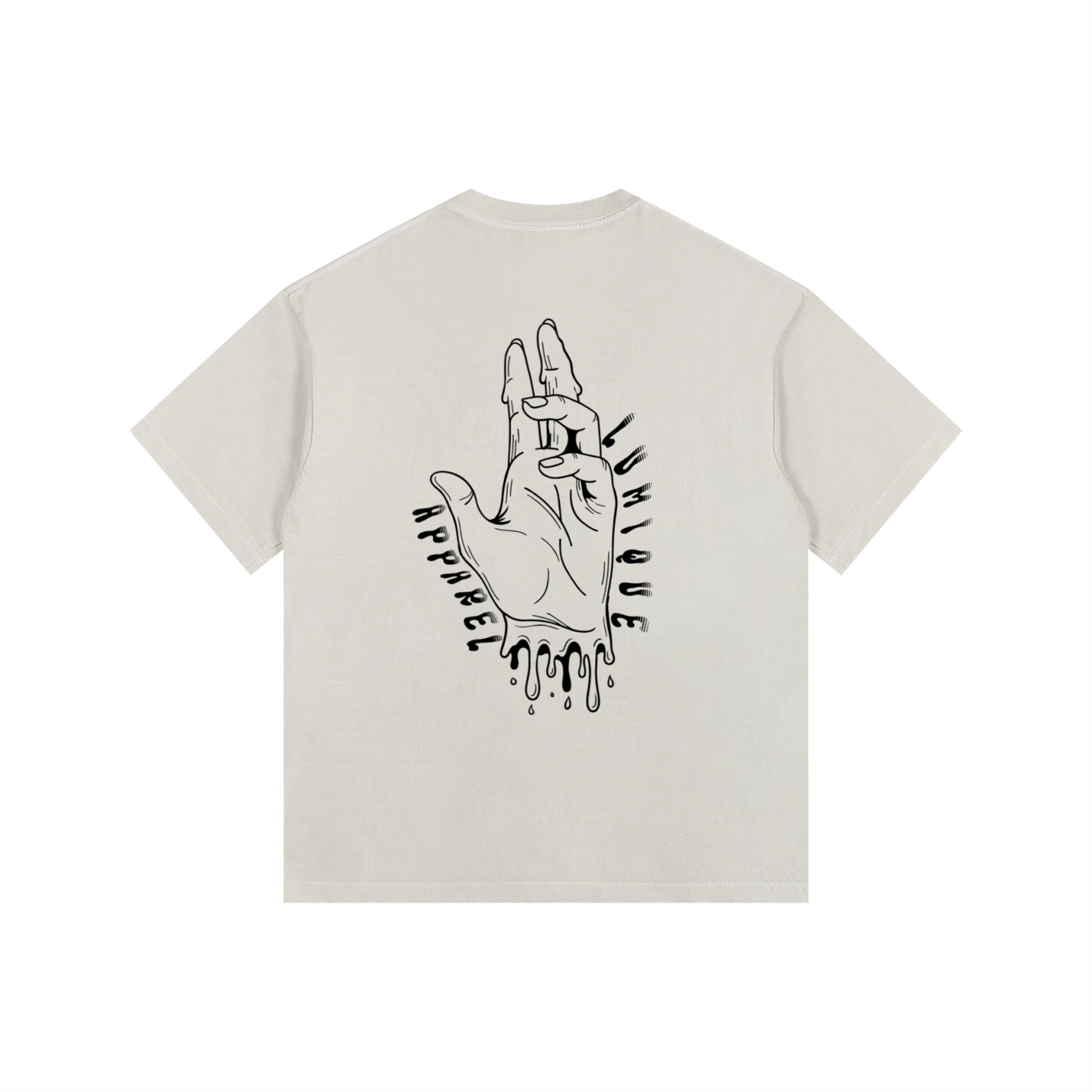Lumique - "2Side" Acid Grab Tee