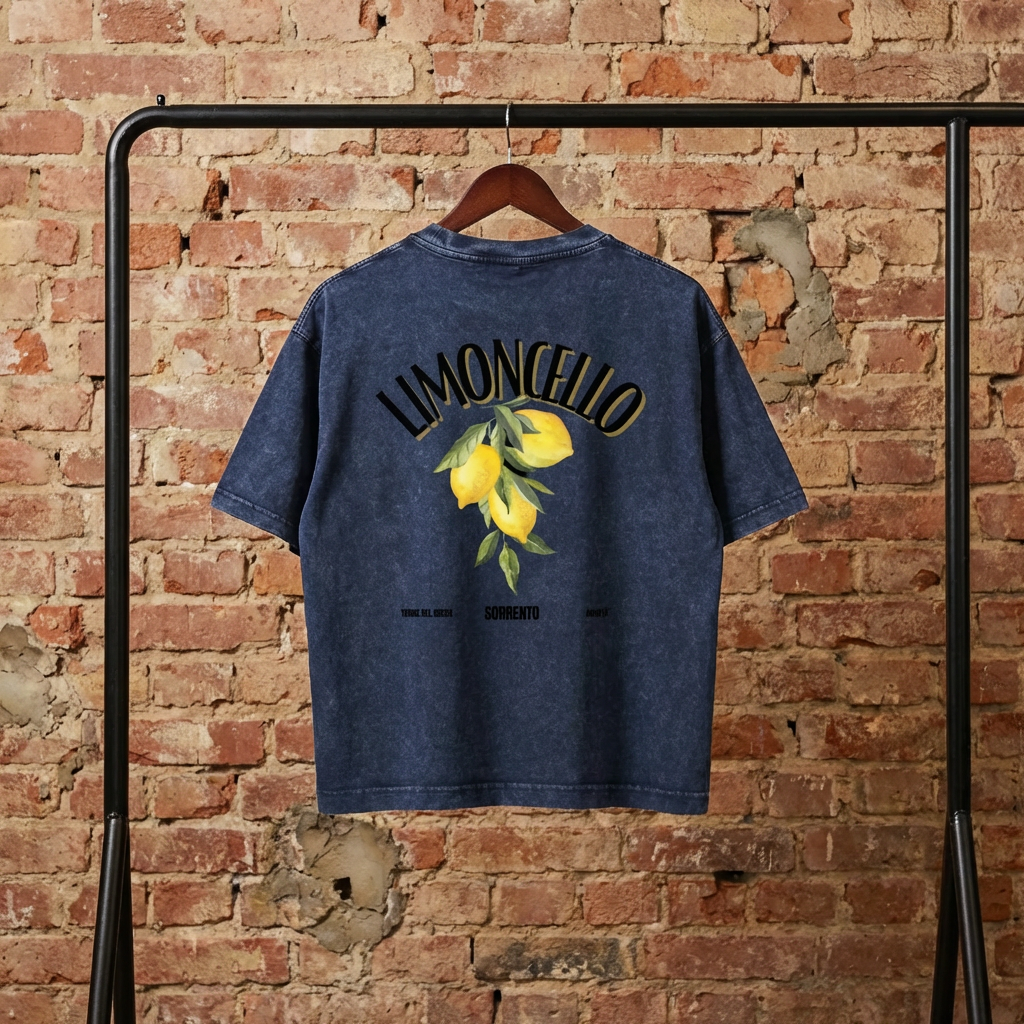 Enhanced: Lumique - Limoncello Coast Mineral Wash Tee
