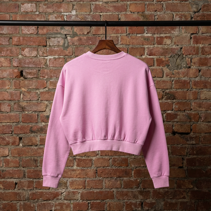 Enhanced: Lumique - Womens Cropped Sweatshirt