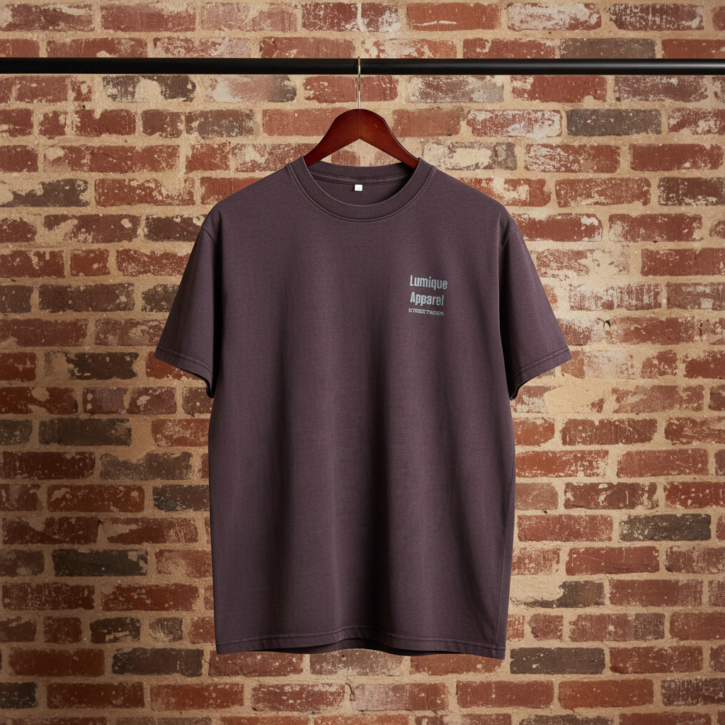 Enhanced: Lumique - Bamboo Slub Snow Washed T-Shirt
