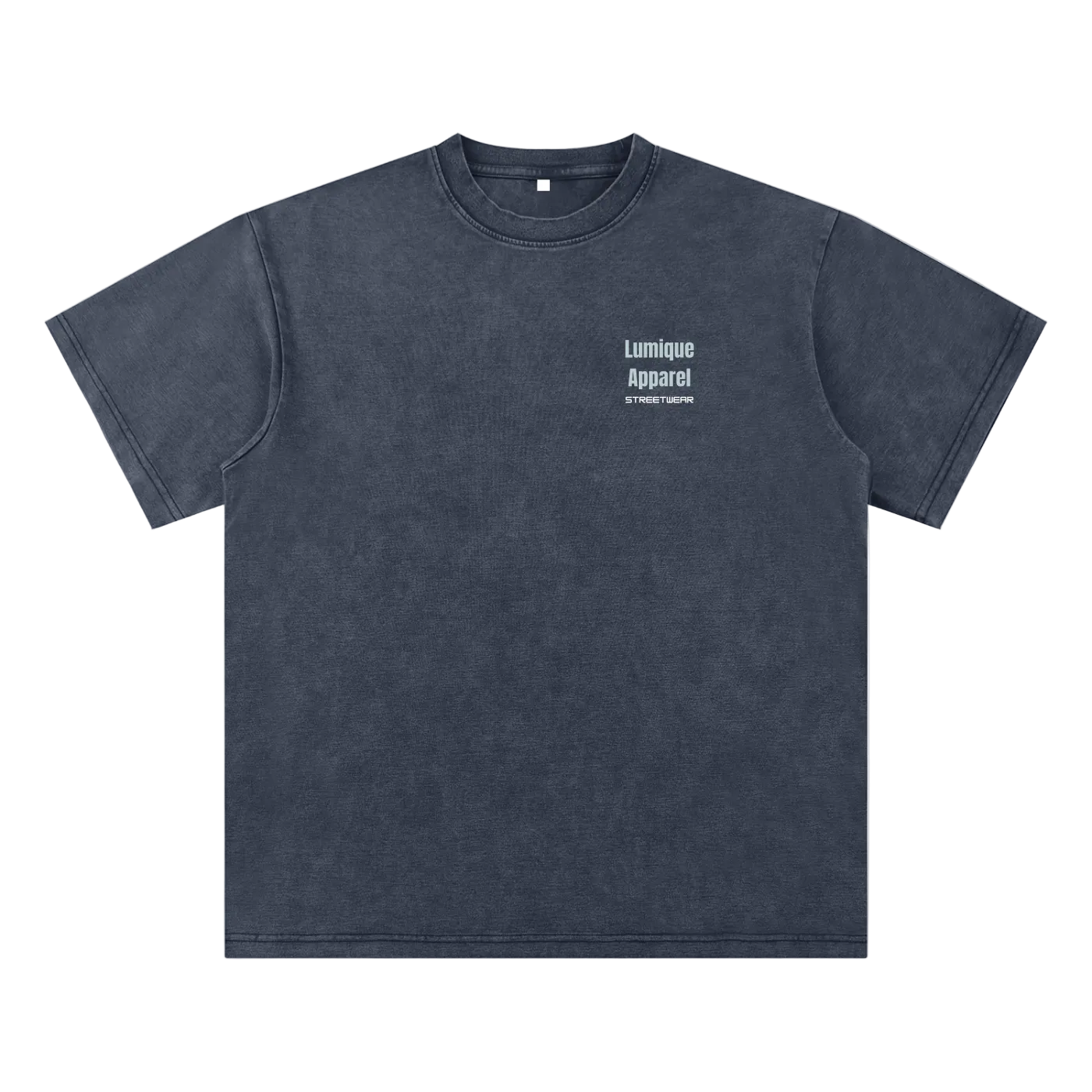 Lumique - Bamboo Slub Snow Washed T-Shirt