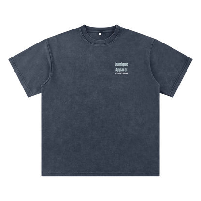 Lumique - Bamboo Slub Snow Washed T-Shirt