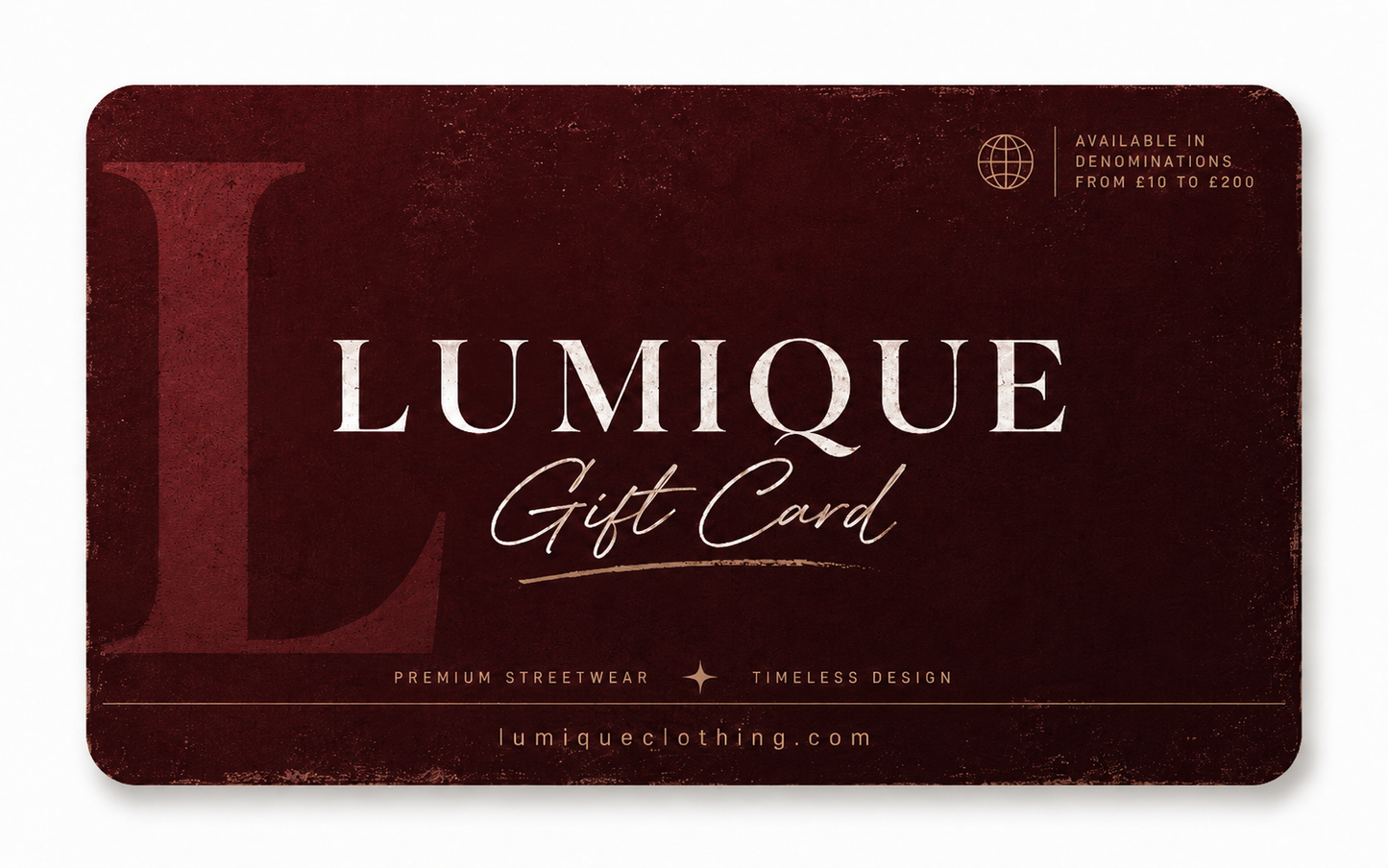 Lumique Gift Card