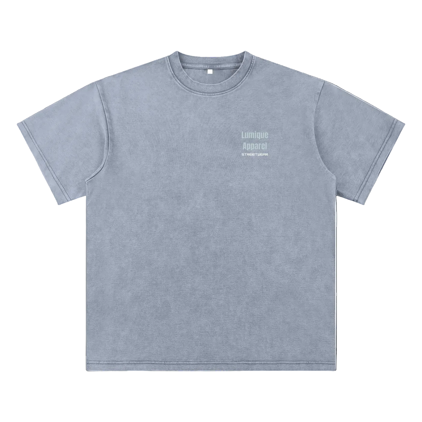 Lumique - Bamboo Slub Snow Washed T-Shirt