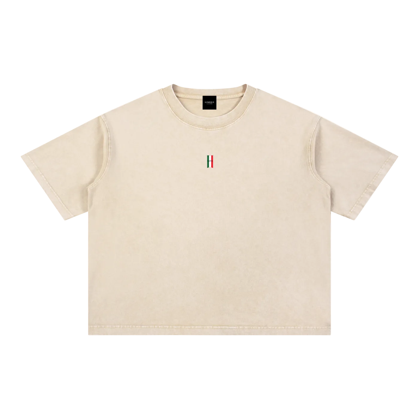 Lumique - Limoncello Coast Mineral Wash Tee