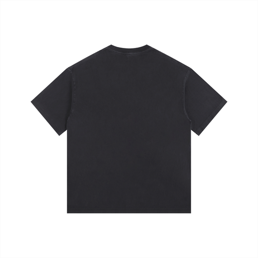 Lumique - Vintage Paris Painted Oversized Tee