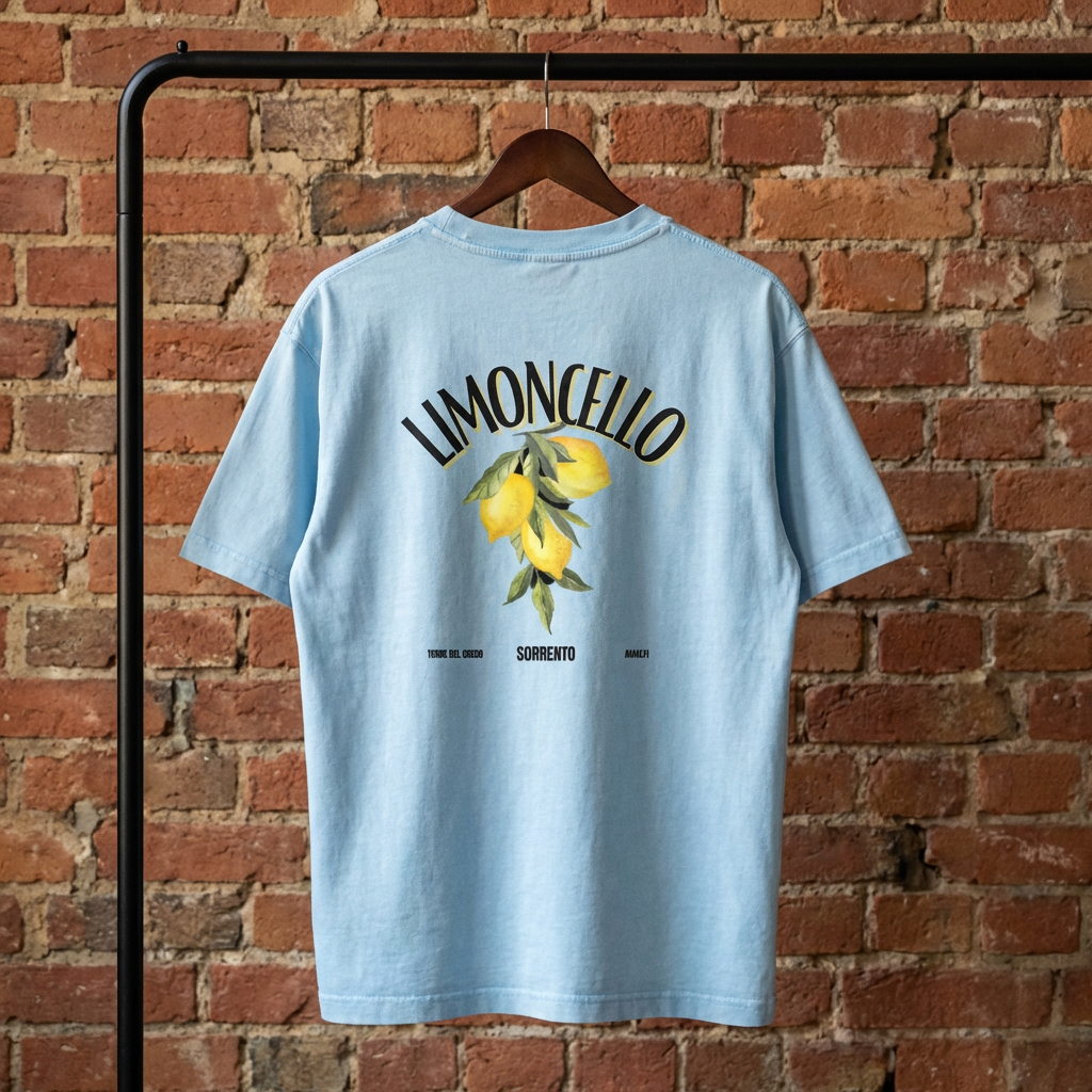 Enhanced: Lumique - Limoncello Coast Mineral Wash Tee