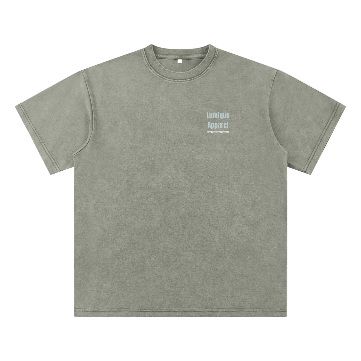 Lumique - Bamboo Slub Snow Washed T-Shirt