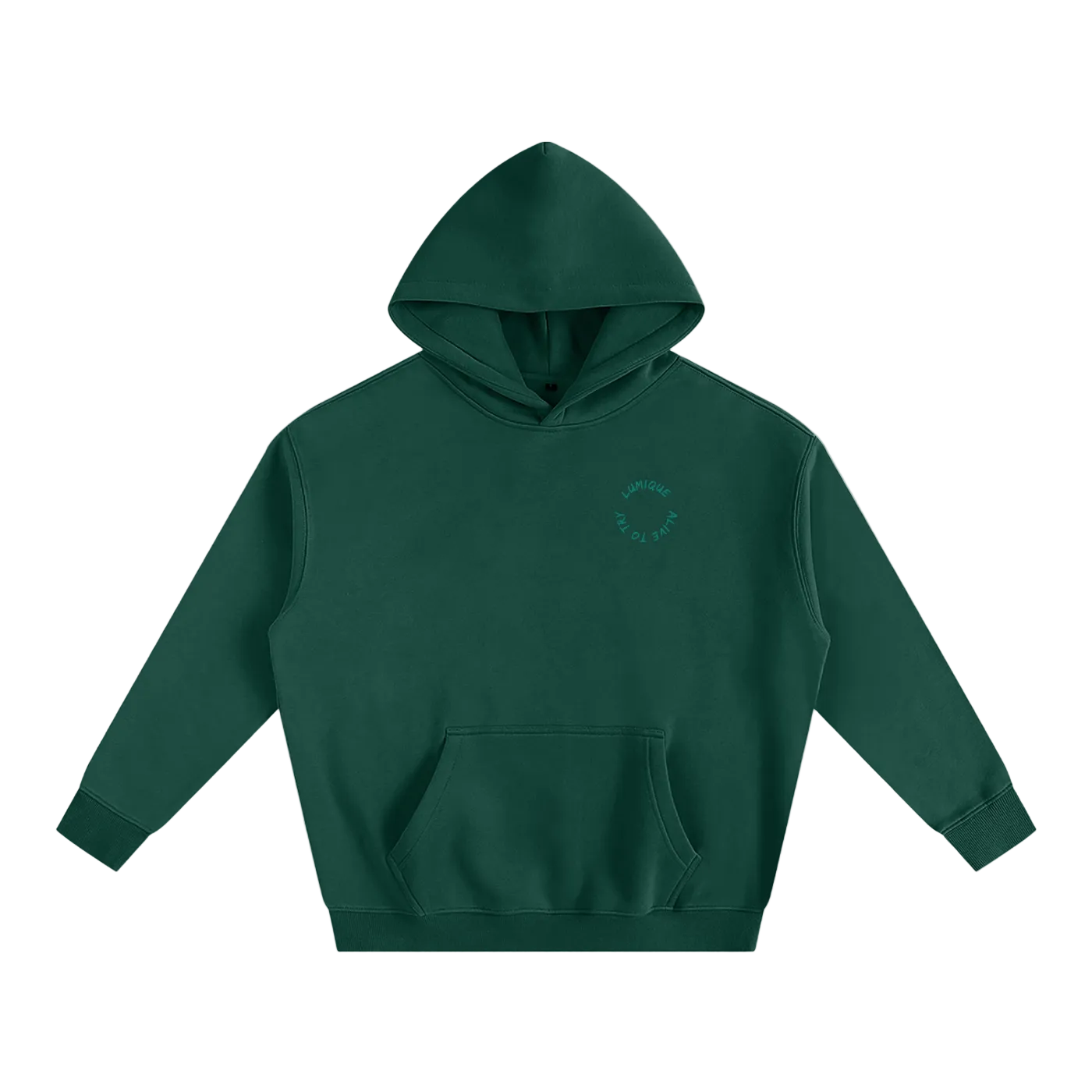 Lumique - Minimalist Heavyweight Fleece Hoodie
