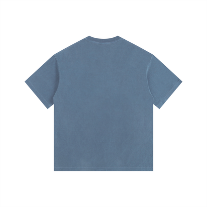 Lumique - Vintage Paris Painted Oversized Tee