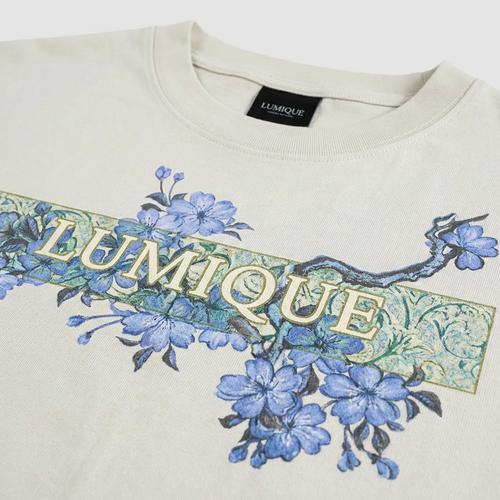 Studio shot - Lumique - Floral Tee