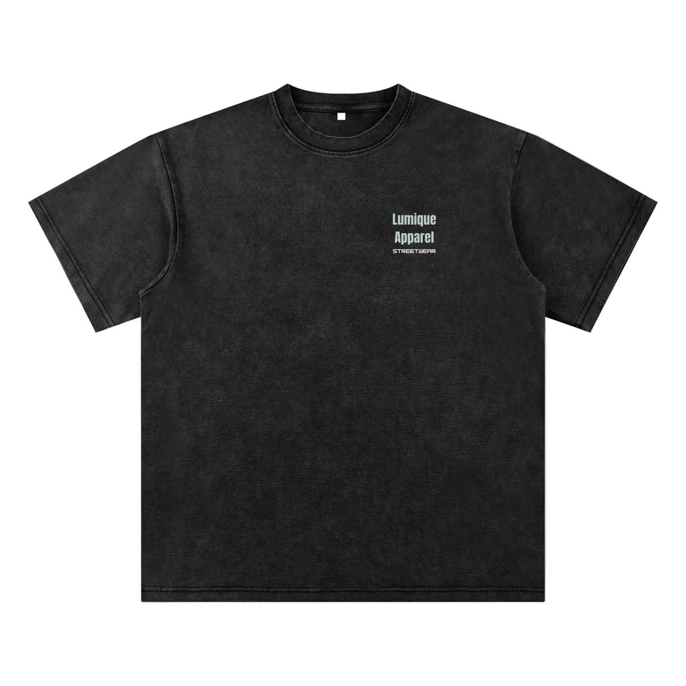 Lumique - Bamboo Slub Snow Washed T-Shirt