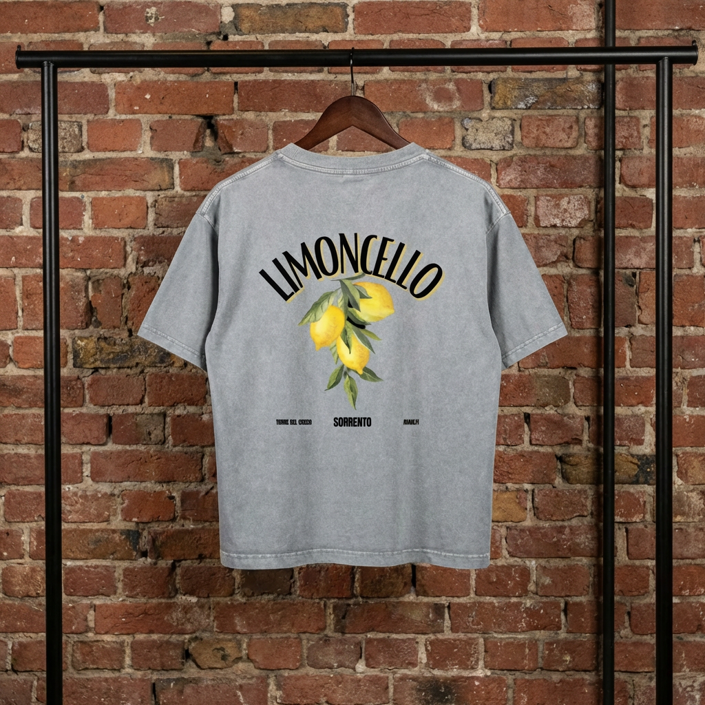 Enhanced: Lumique - Limoncello Coast Mineral Wash Tee