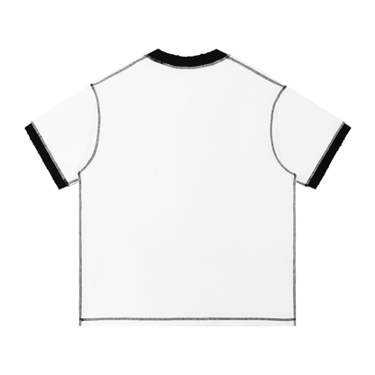 Lumique - 908 Heritage Contrast-Stitch Tee