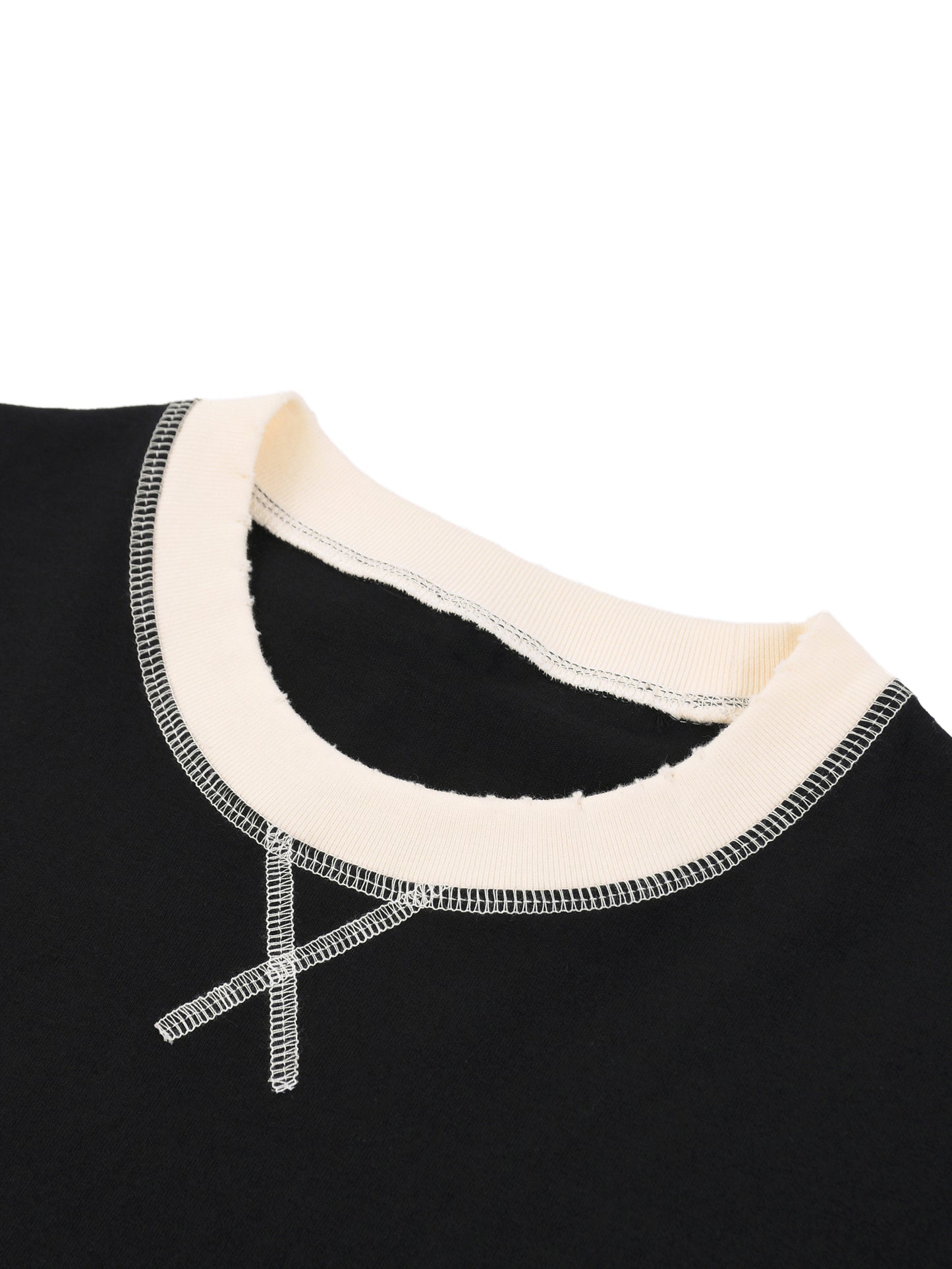 Lumique - Dynasty Script Contrast Tee